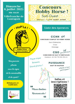 Concours Hobbyhorse Hop'La 2025