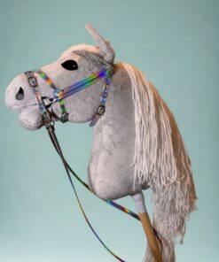 Hobbyhorse Grey with White Mane par HHLover - Taille M - Profil gauche
