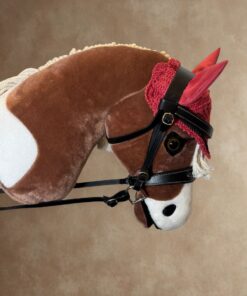 Bonnet d'Oreille Cranberry par LeMieux Taille L pour Hobbyhorse - Featured sur Flash