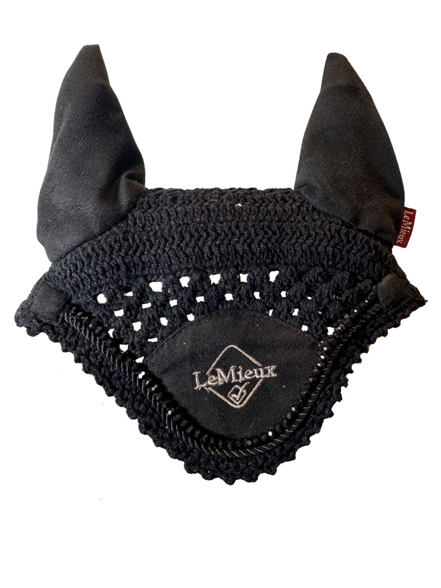 Bonnet d'Oreille Noir par LeMieux Taille L pour Hobbyhorse