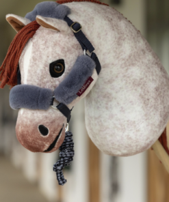 Longe et licol Vogue Hobbyhorse Navy Taille L (par LeMieux) – Image 3