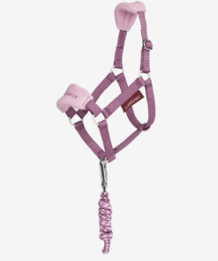 Longe et licol Vogue Hobbyhorse Mallow Taille L (par LeMieux)