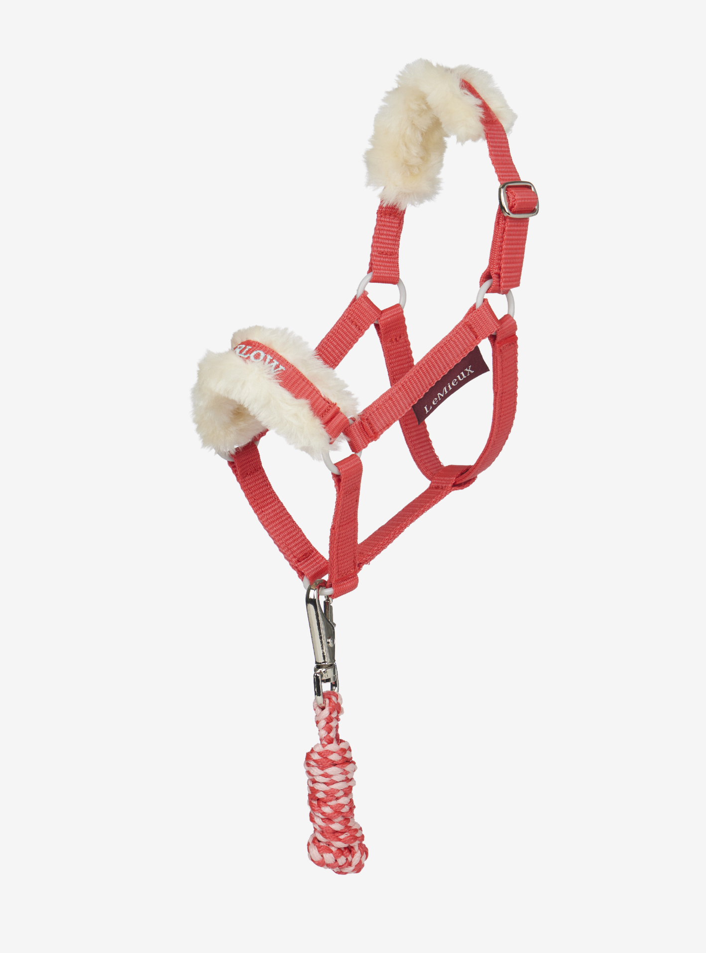 Longe et licol Vogue Hobbyhorse Coral Crush Taille L (par LeMieux)