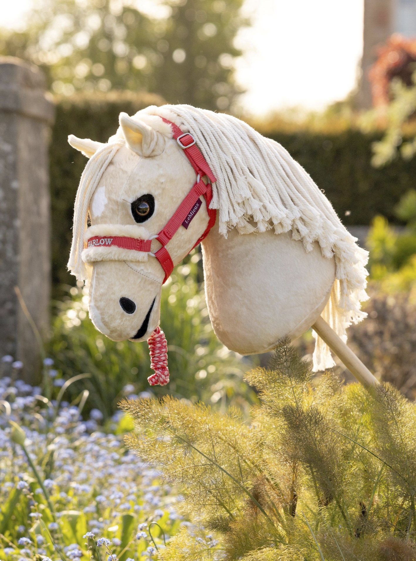 Longe et licol Vogue Hobbyhorse Coral Crush Taille L (par LeMieux) – Image 3