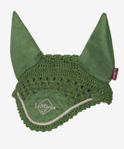 Bonnet d'oreille vert hunter pour Hobbyhorse Taille L (par LeMieux)
