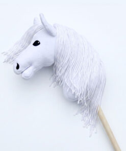 Hobbyhorse HHLover Taille M – Robe blanche, crinière blanche – Image 2