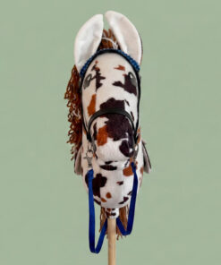 Hobbyhorse pie HOF taille M crinière tricolore – de face
