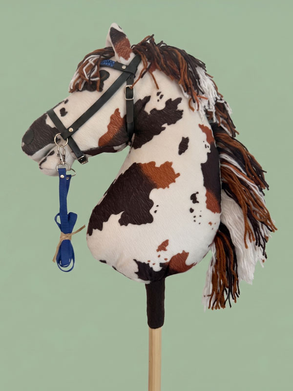 Hobbyhorse pie HOF taille M crinière tricolore – profil gauche