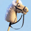 Hobbyhorse beige MyHH taille M avec crinière blanche – profil droit